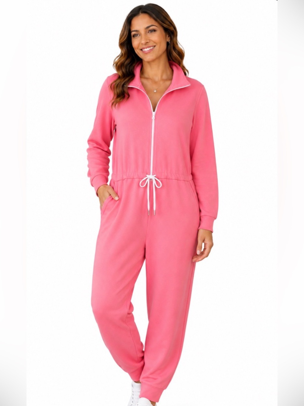 Smash & Tess Pink Jumpsuit - Size Large